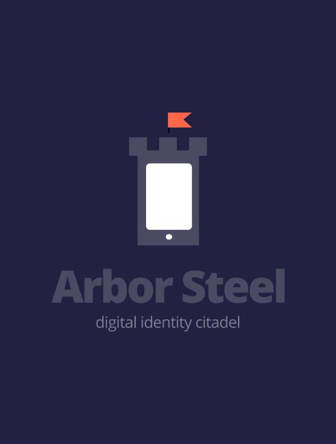 Arbor Steel logo design